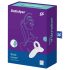 Satisfyer Bold Lover - Punjivi, vodootporni prstni vibrator (bela)