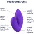 Satisfyer Ljubavna Pobuna - punjivi, vodootporni vibrator za prst (ljubičasti)