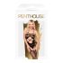 Penthouse Hot Nightfall - talasasti mrežasti komplet (crna) - XL