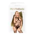 Penthouse Gangsta Babe - potpuno otvoren mrežasti komplet (crni)