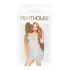 Penthouse Naughty Lutka - čipkasta haljina i tanga (plava) - M/L