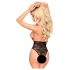 Penthouse Toxic Powder - crni halter bodi - M/L