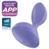 Satisfyer Sweet Seal - pametan analni vibrator (ljubičasti)