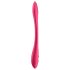 Satisfyer Elastic Joy - punjivi, fleksibilni parni vibrator (crveni)