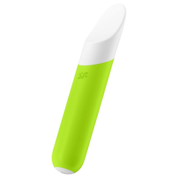 Satisfyer Ultra Power Bullet 7 - vodootporni klitoralni vibrator (zelena)