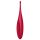 Satisfyer Twirling Fun - punjivi, vodootporni vibrator za klitoris (crveni)