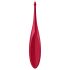 Satisfyer Twirling Fun - punjivi, vodootporni vibrator za klitoris (crveni)