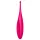Satisfyer Twirling Fun - akumulatorski, vodootporni crveni vibrator za klitoris