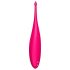 Satisfyer Twirling Fun - akumulatorski, vodootporni crveni vibrator za klitoris
