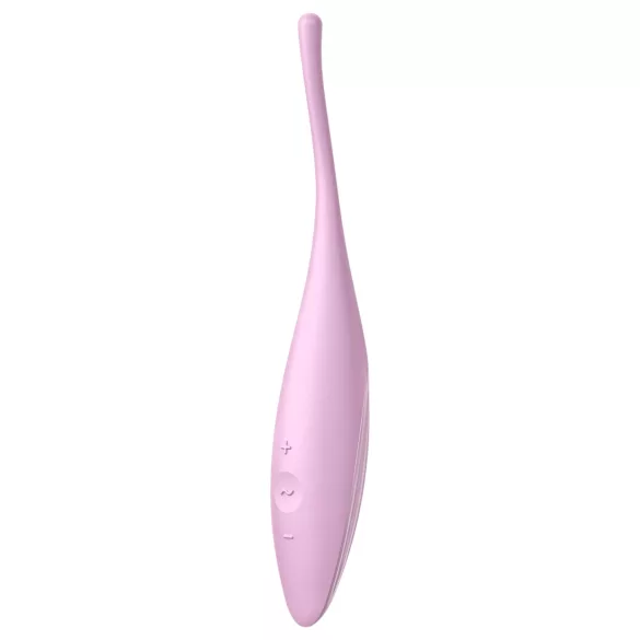 Satisfyer Twirling Joy - апликацијом управљив вибратор за клиторис (ружичаст)