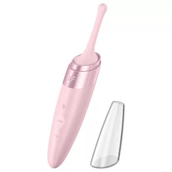 Satisfyer Twirling Delight - vodootporni klitoralni vibrator (roze)