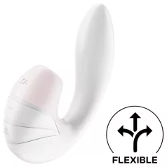   Satisfyer Supernova - Punjivi 2u1 vibrator sa vazdušnim talasima (bela)