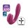 Satisfyer Sunray - Punjivi 2u1 vazdušni vibrator (crveni)