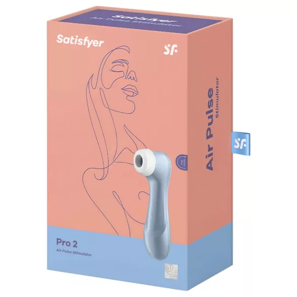 Satisfyer Pro 2 Gen2 - Punjivi vazdušni stimulator klitorisa (Plava)