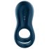 Satisfyer Epic Duo - pametna vibraciona prsten za penis (crna)