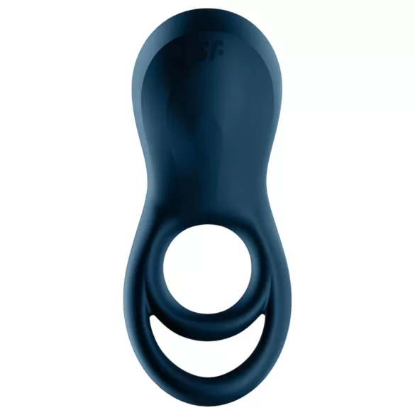 Satisfyer Epic Duo - pametna vibraciona prsten za penis (crna)