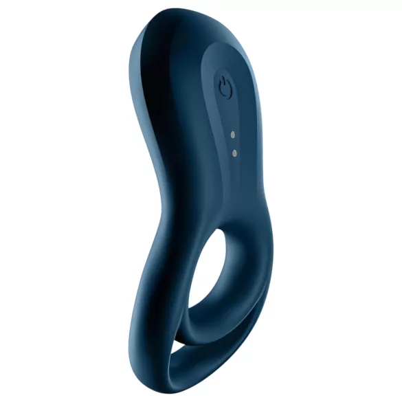 Satisfyer Epic Duo - pametna vibraciona prsten za penis (crna)