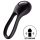Satisfyer Majestic Duo - Punjivi vodootporni prsten za penis (crni)