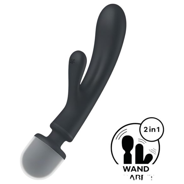 Satisfyer Triple Lover - G-tačka i masažni vibrator (srebrni)