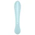 Satisfyer Triple Oh - punjivi vibrator sa klitoralnim nastavkom (plavi)
