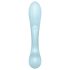 Satisfyer Triple Oh - punjivi vibrator sa klitoralnim nastavkom (plavi)