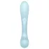 Satisfyer Triple Oh - punjivi vibrator sa klitoralnim nastavkom (plavi)