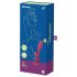 Satisfyer Tri Ball 1 - Punjivi multifunkcionalni vibrator (crveni)