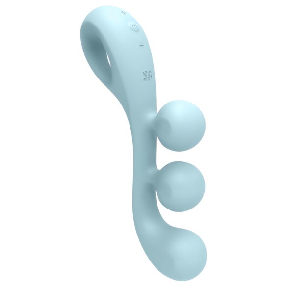 Satisfyer Tri Ball 2 - višenamenski vibrator (menta)