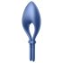 Satisfyer Bullseye - pametna vibrirajuća prsten za penis (plava)