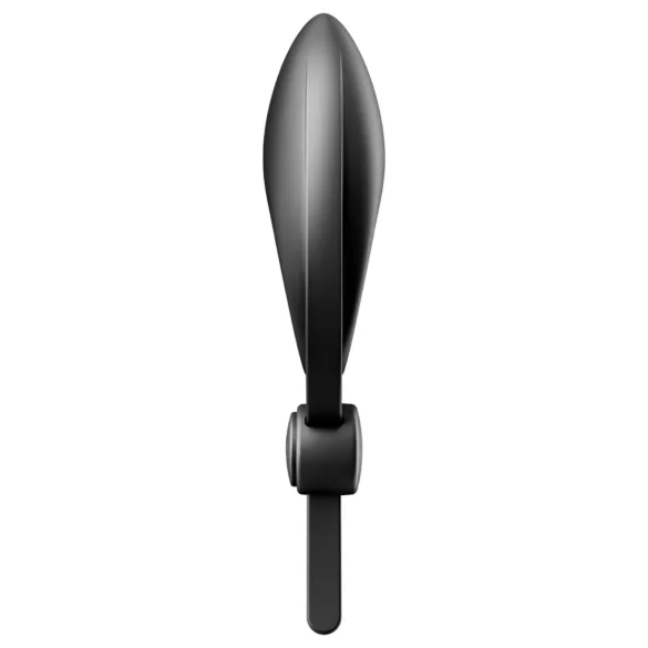 Satisfyer Sniper - crni vibrirajući prsten za penis sa punjenjem