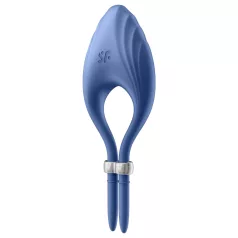   Satisfyer Duelist - vibracioni prsten za penis na baterije (plava)