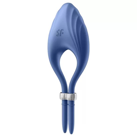Satisfyer Duelist - vibrirajući prsten za penis na punjenje (plava)