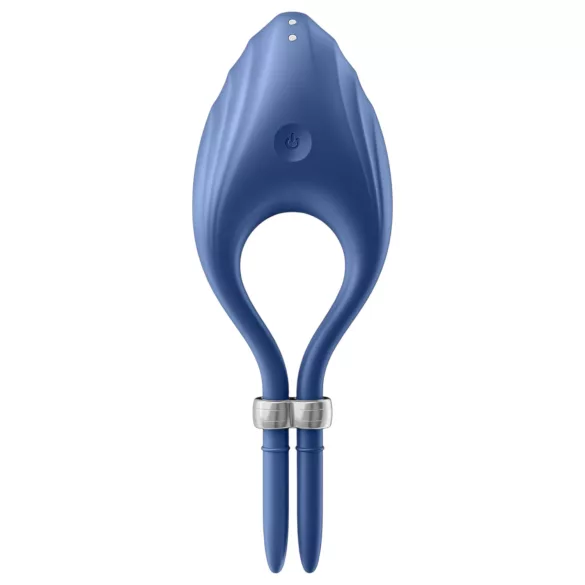 Satisfyer Duelist - vibrirajući prsten za penis na punjenje (plava)