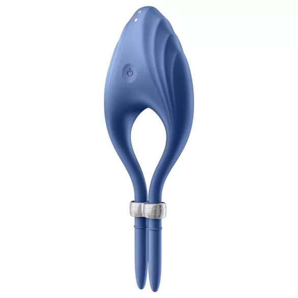 Satisfyer Duelist - vibrirajući prsten za penis na punjenje (plava)