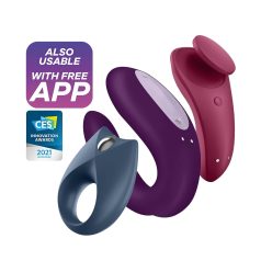   Satisfyer Partner Box 3 - pametan vibrator za parove, set (3 dela)