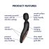 Satisfyer Wand-erland - masažer vibrator (crna)