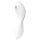 Satisfyer Curvy Trinity 5+ - vibrator 2 u 1 sa aplikacijom (beli)