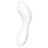 Satisfyer Curvy Trinity 5+ - vibrator 2 u 1 sa aplikacijom (beli)