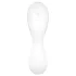 Satisfyer Curvy Trinity 5+ - vibrator 2 u 1 sa aplikacijom (beli)