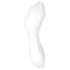 Satisfyer Curvy Trinity 5+ - vibrator 2 u 1 sa aplikacijom (beli)