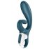 Satisfyer Hug Me – pametan vibrator sa dodatkom za klitoris (plavi)