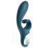 Satisfyer Hug Me – pametan vibrator sa dodatkom za klitoris (plavi)