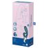 Satisfyer Hug Me – pametan vibrator sa dodatkom za klitoris (plavi)
