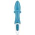 Satisfyer Embrace Me - punjeni vibrator sa rukom za klitoris (tirkiz)