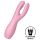 Satisfyer Trojka 3 - punjivi klitoralni vibrator (roze)