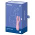 Satisfyer Trojka 3 - punjivi klitoralni vibrator (roze)