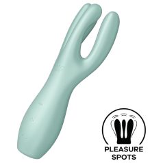   Satisfyer Threesome 3 - punjački klitoralni vibrator (menta)