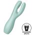 Satisfyer Threesome 3 - punjački klitoralni vibrator (menta)