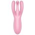 Satisfyer Threesome 4 - pametni klitoralni vibrator (roze)