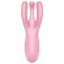 Satisfyer Threesome 4 - aplikacijom upravljani vibrator za klitoris (pink)